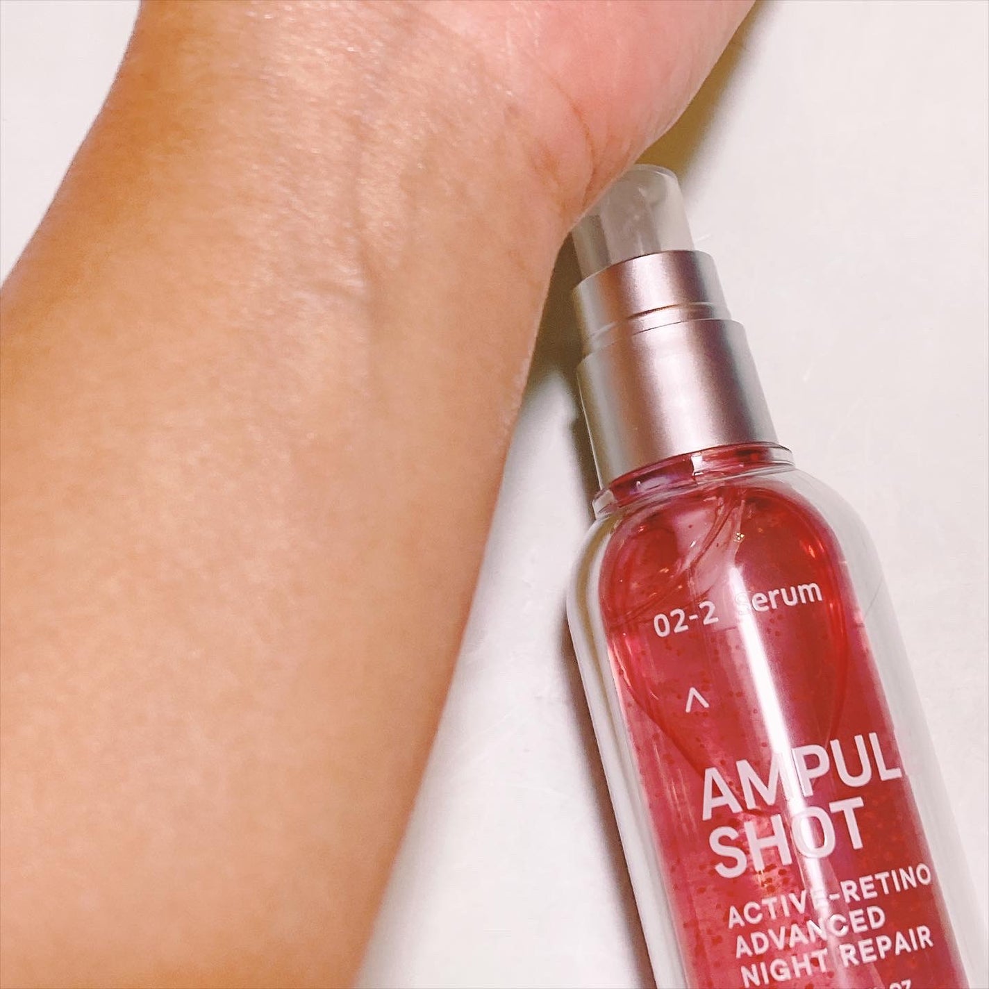 モイスチャーライジング コンセントレートグロウ セラム/AMPULE SHOT/美容液を使ったクチコミ(8枚目)