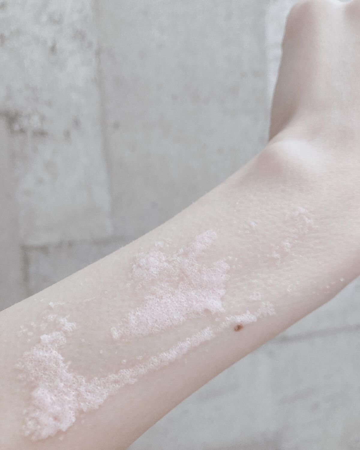 Q+Me スウィート ボム タラソ スクラブ/AGARISM/バスト・ヒップケアを使ったクチコミ(3枚目)