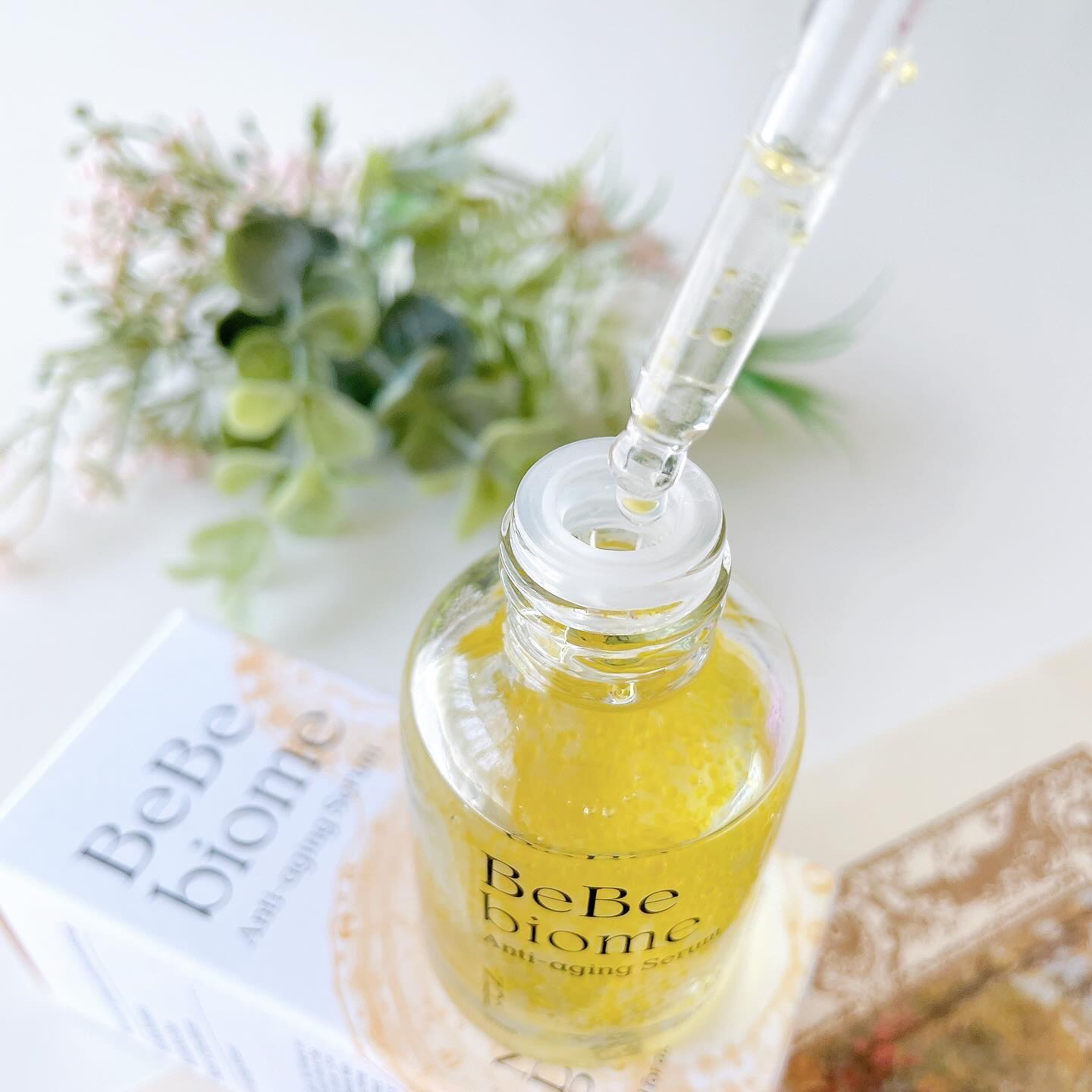 ベベバイオームアンチエイジングセラム/NATURAL DERMA PROJECT/美容液を使ったクチコミ（3枚目）