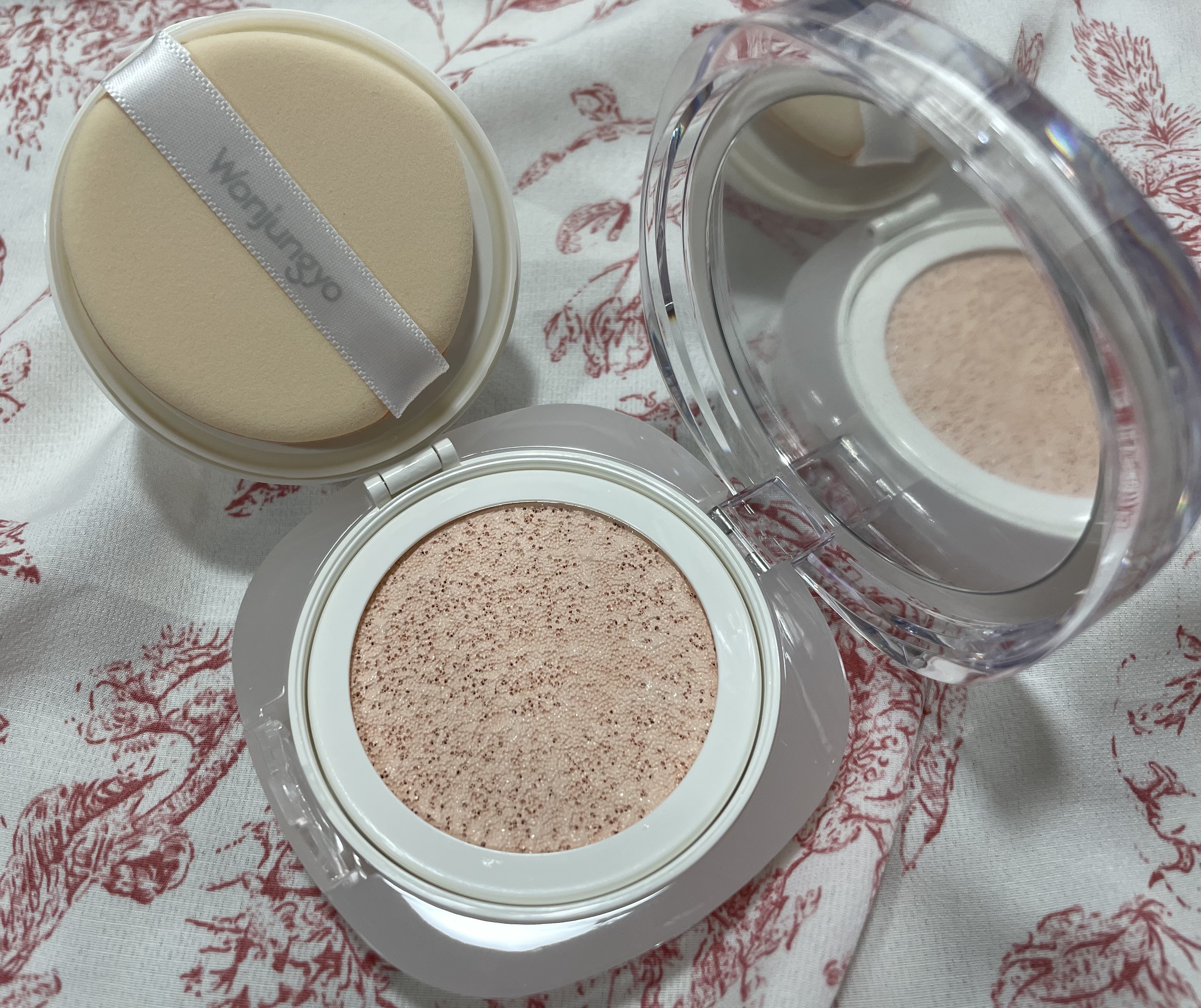 ウォンジョンヨ　トーンアップ　フィルタークッション/Wonjungyo/クッションファンデーションを使ったクチコミ（2枚目）