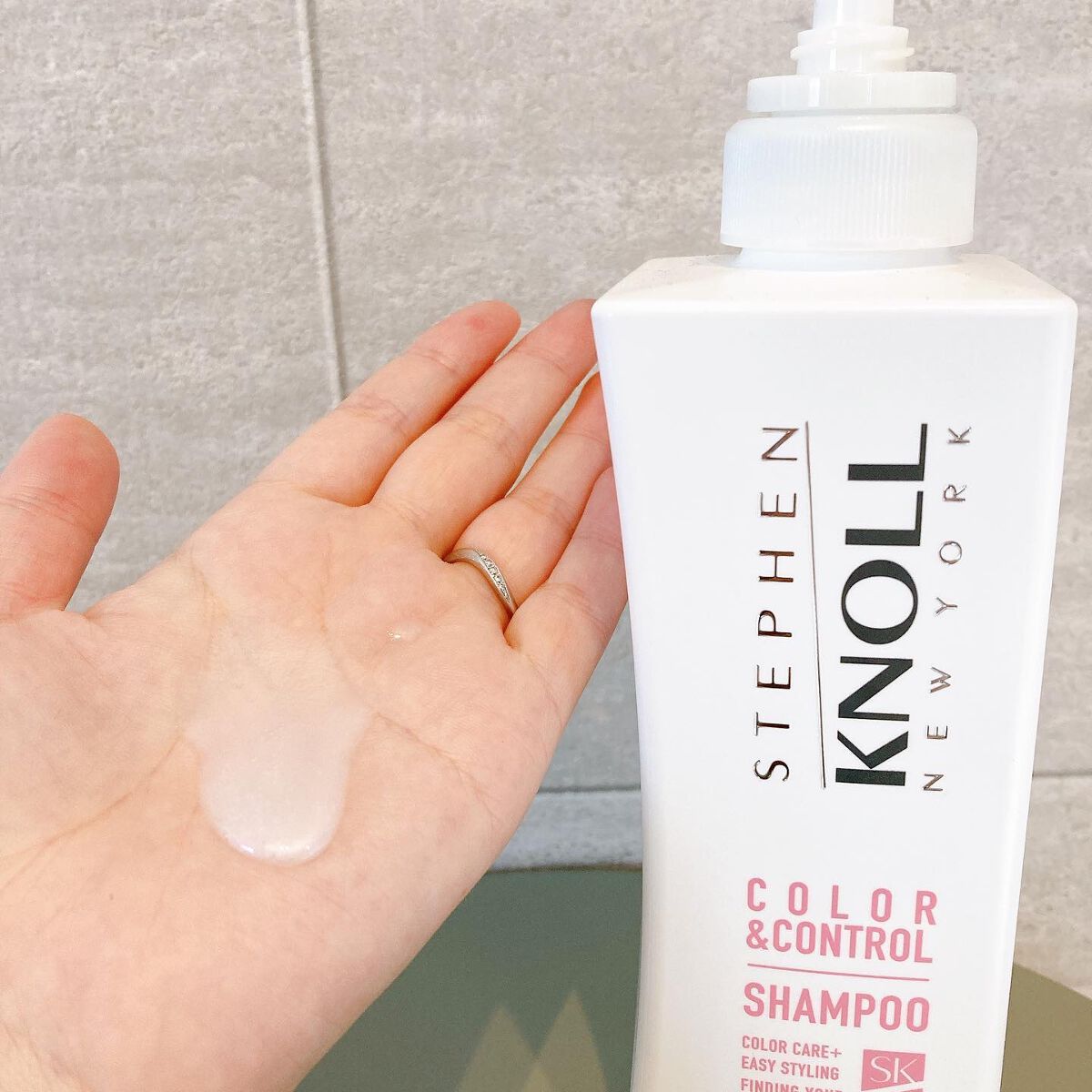 カラーコントロール シャンプー W/コンディショナー W/スティーブンノル ニューヨーク/市販シャンプーを使ったクチコミ(3枚目)