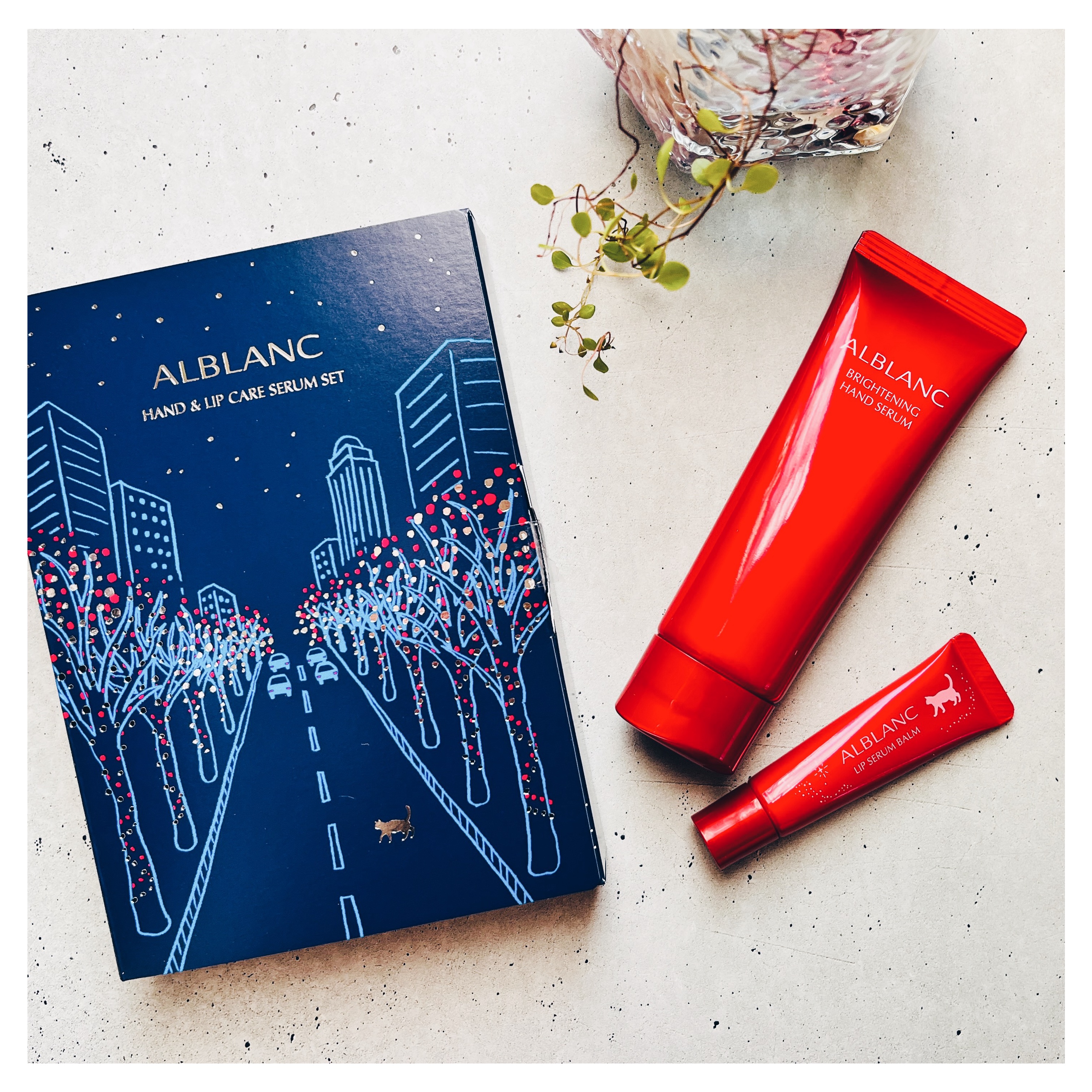 ハンド&リップ セラム セット/ALBLANC/その他キットセットを使ったクチコミ（1枚目）