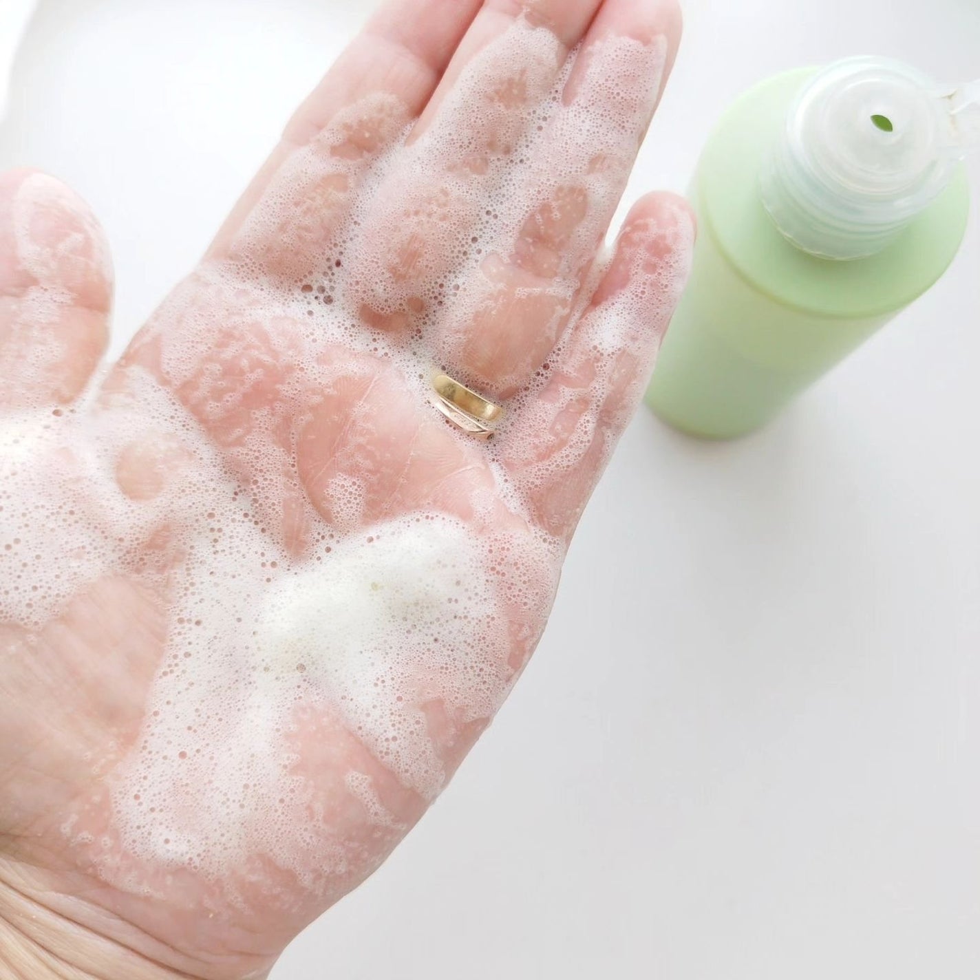 グリーンティー&エンザイムパウダーウォッシュ/By Wishtrend/洗顔パウダーを使ったクチコミ(4枚目)