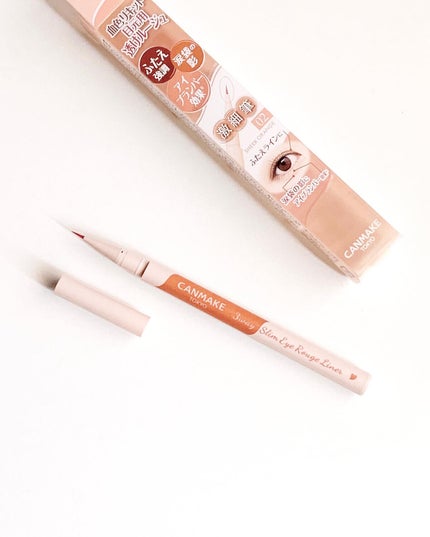 3wayスリムアイルージュライナー/キャンメイク/リキッドアイライナーを使ったクチコミ(2枚目)