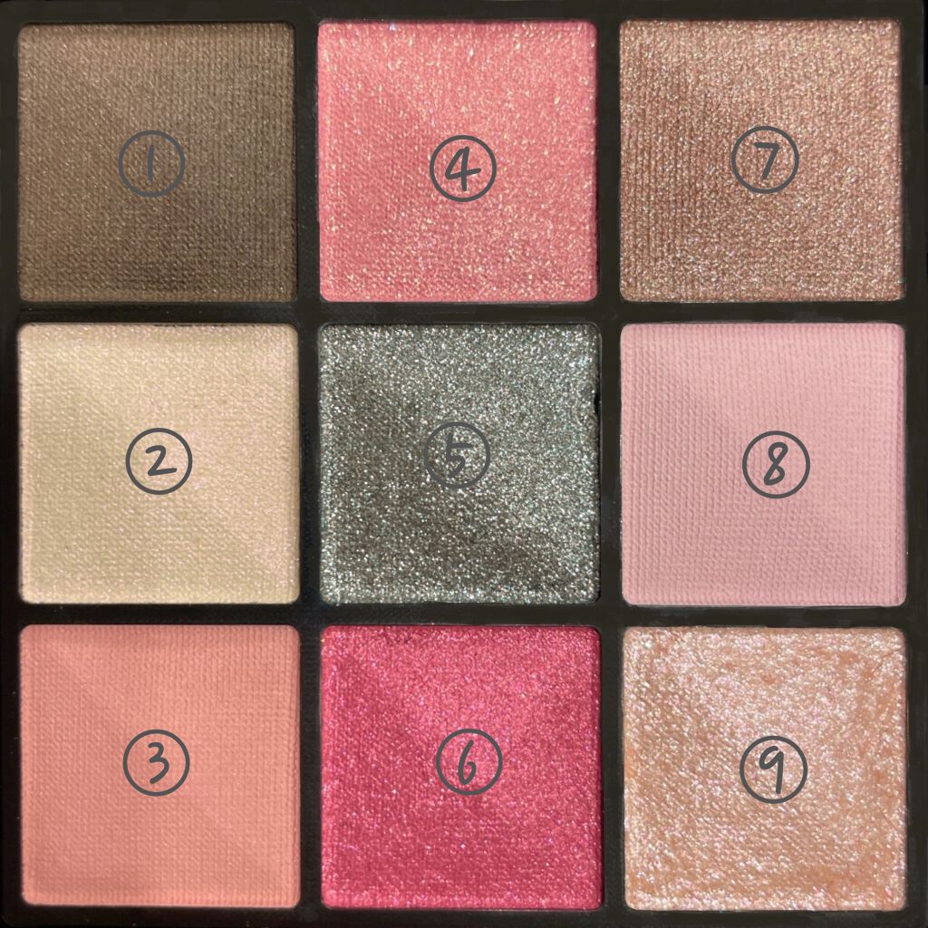 ル・ヌフ・ジバンシイ/GIVENCHY/アイシャドウパレットを使ったクチコミ(2枚目)