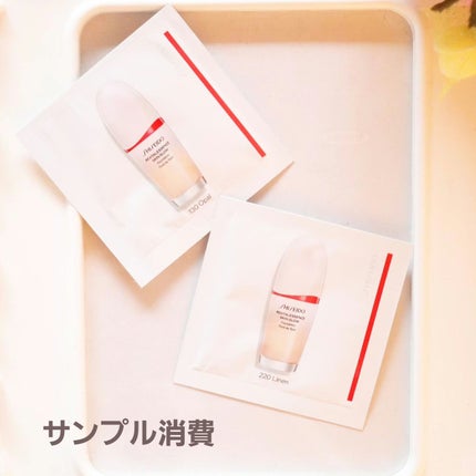 エッセンス スキングロウ ファンデーション/SHISEIDO/リキッドファンデーションを使ったクチコミ(1枚目)