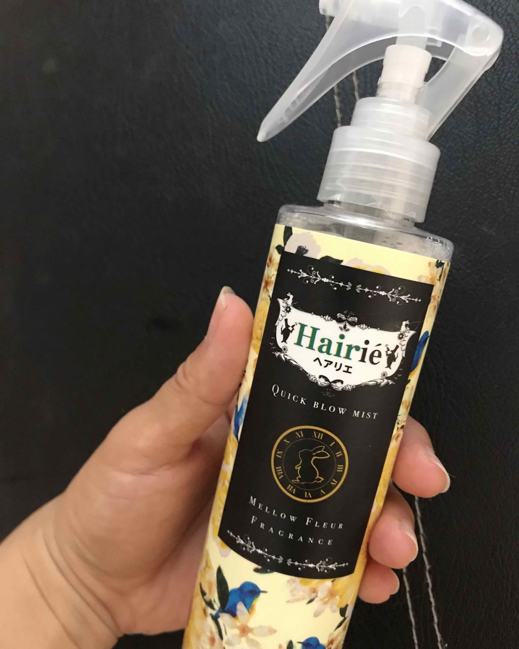 クイックブローミスト メロウフルールの香り/ヘアリエ/ヘアミストを使ったクチコミ（1枚目）