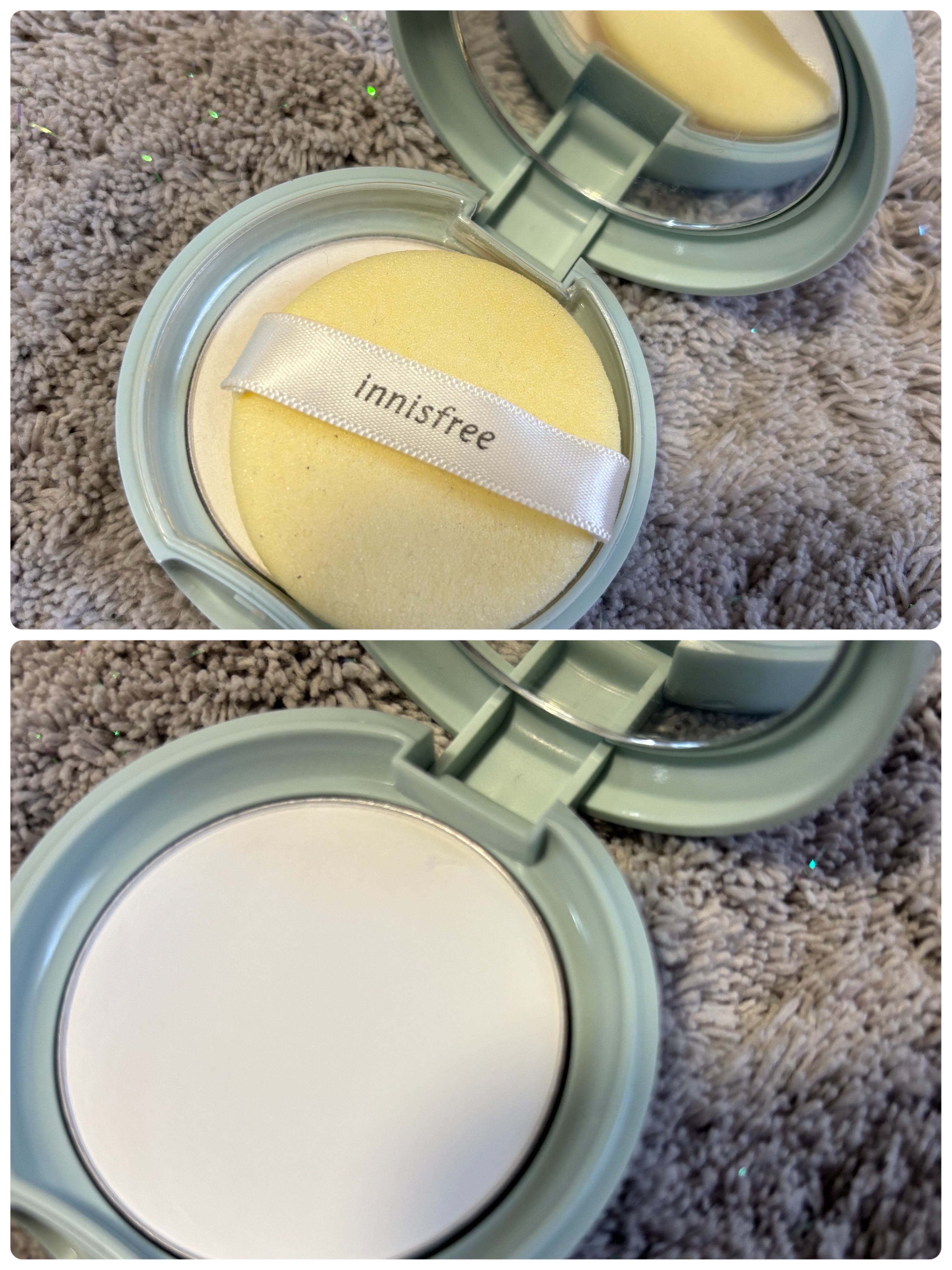 ノーセバム　ミネラルパクト　S ノーセバム ミネラルパクト/innisfree/プレストパウダーを使ったクチコミ（1枚目）