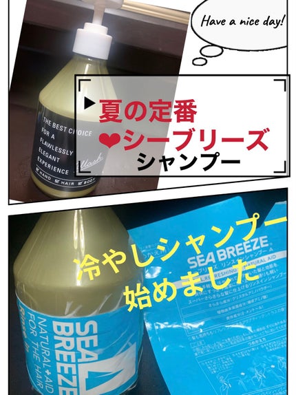 リンスインシャンプー/シーブリーズ/市販シャンプーを使ったクチコミ(1枚目)
