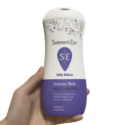 フェミニンウォッシュ マルチベネフィット デイリーバランス/Summer's Eve(サマーズイブ)/デリケートゾーンケアを使ったクチコミ(1枚目)