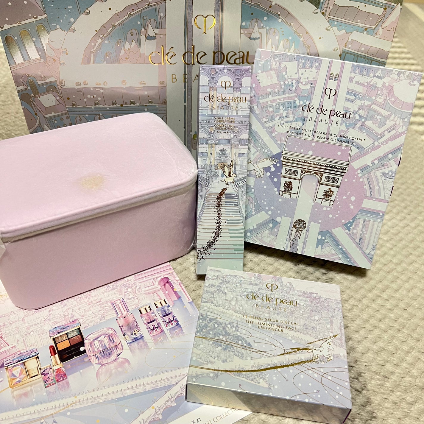 ユイルレパラトゥリス ミニコフレ/クレ・ド・ポー ボーテ/スキンケアキットを使ったクチコミ(3枚目)