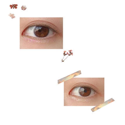 リキッド グリッター シャドウ/rom&nd/グリッターを使ったクチコミ(5枚目)