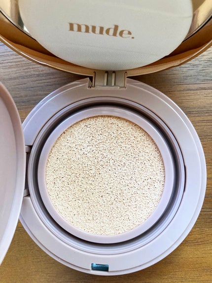 ハグクッション/mude/クッションファンデーションを使ったクチコミ(4枚目)