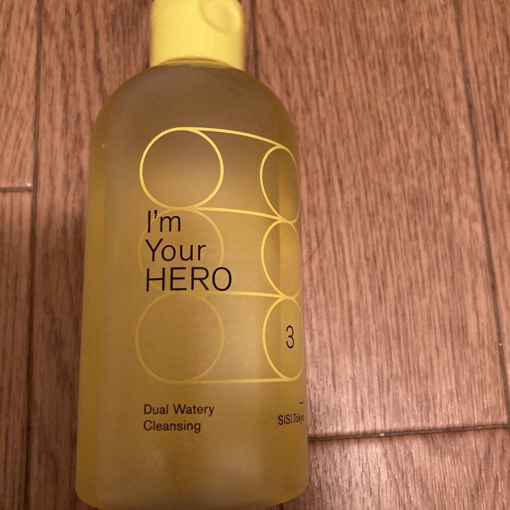 アイムユアヒーロー/SISI/クレンジングウォーターを使ったクチコミ(1枚目)