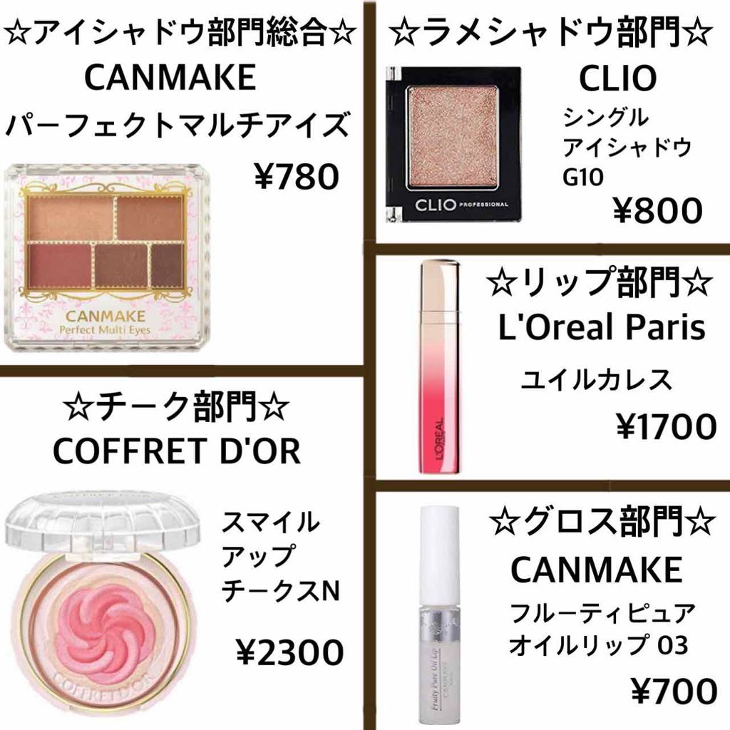 パーフェクトマルチアイズ/キャンメイク/アイシャドウパレットを使ったクチコミ(2枚目)