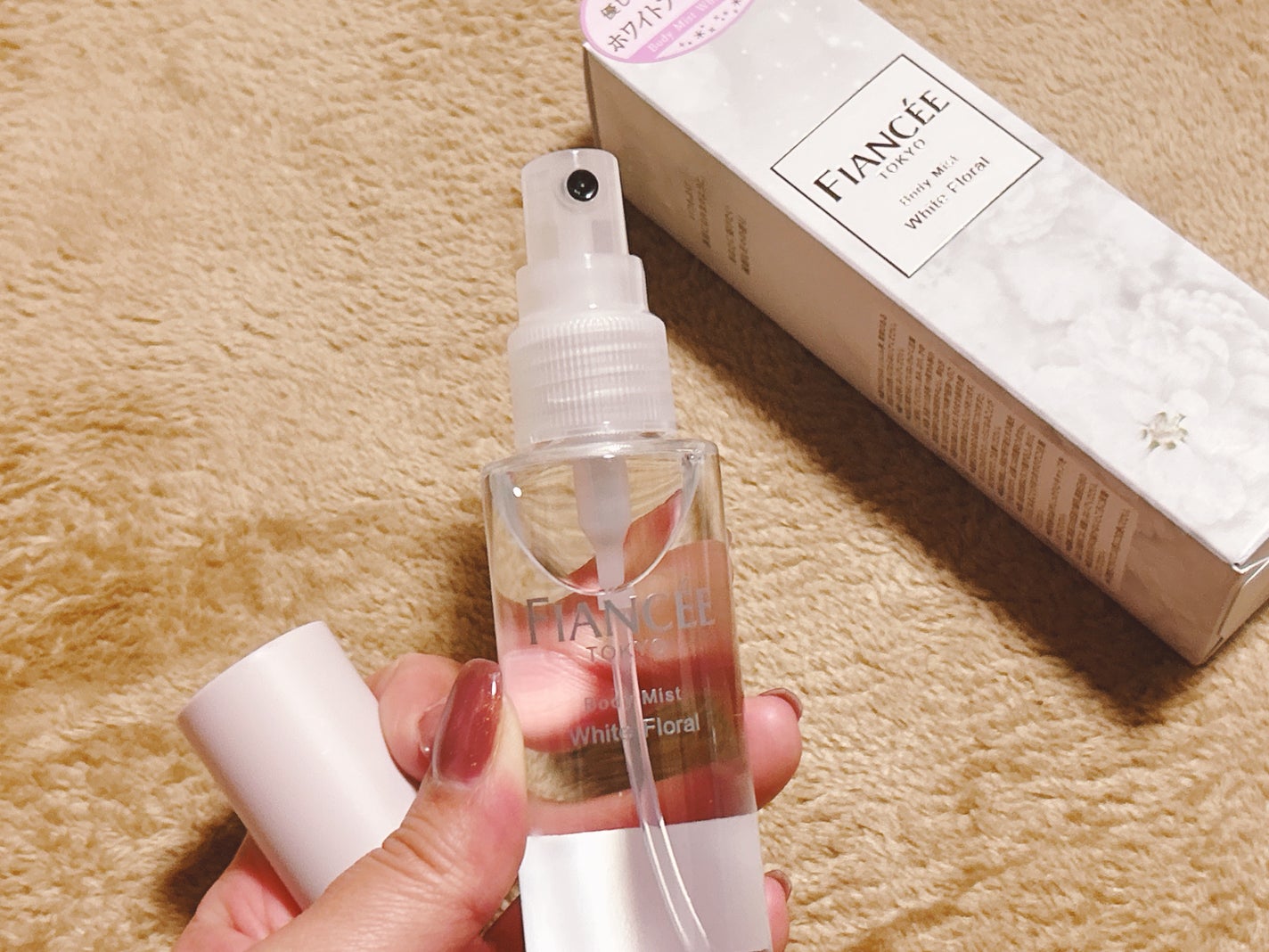 ボディミスト ホワイトフローラル/フィアンセ/香水(レディース)を使ったクチコミ(3枚目)