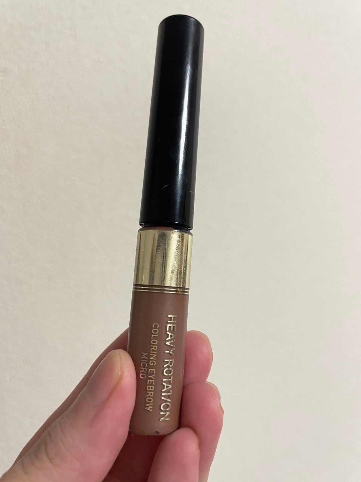 カラーリングアイブロウ マイクロ/ヘビーローテーション/眉マスカラを使ったクチコミ(1枚目)