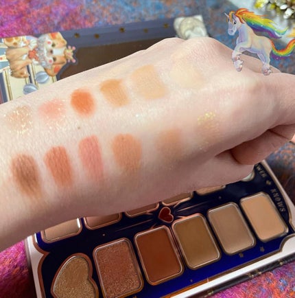 サーカスシリーズ12色アイシャドウパレット /FlowerKnows/アイシャドウパレットを使ったクチコミ(4枚目)