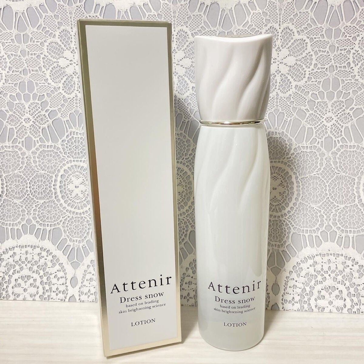 ドレススノー ローション【医薬部外品】 /アテニア/化粧水を使ったクチコミ(1枚目)