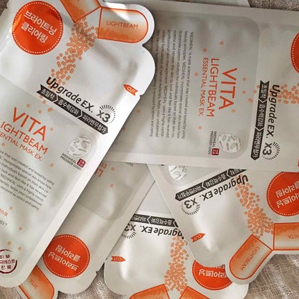 ビタライトビームエッセンシャルマスクEX/MEDIHEAL/シートマスク・パックを使ったクチコミ(2枚目)