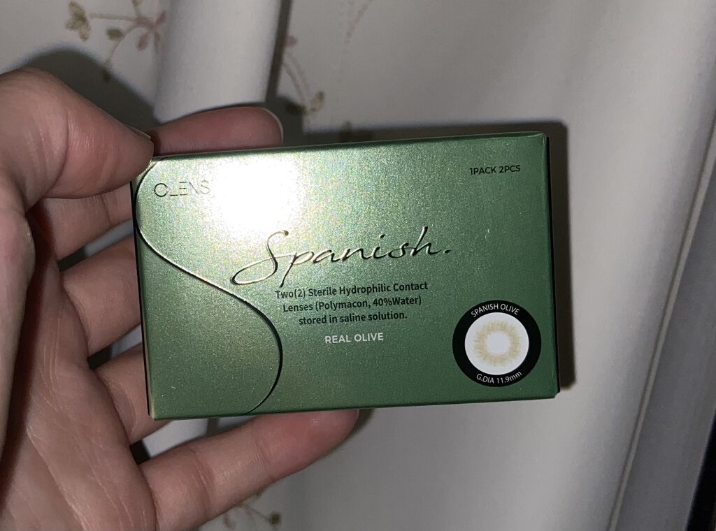 Spanish (スパニッシュ)/OLENS/カラーコンタクトレンズを使ったクチコミ（1枚目）