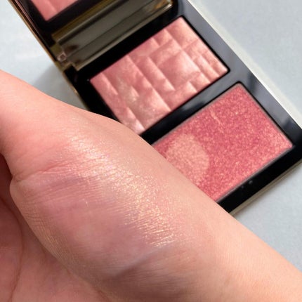 リュクス イルミネイティング デュオ/BOBBI BROWN/パウダーチークを使ったクチコミ(6枚目)