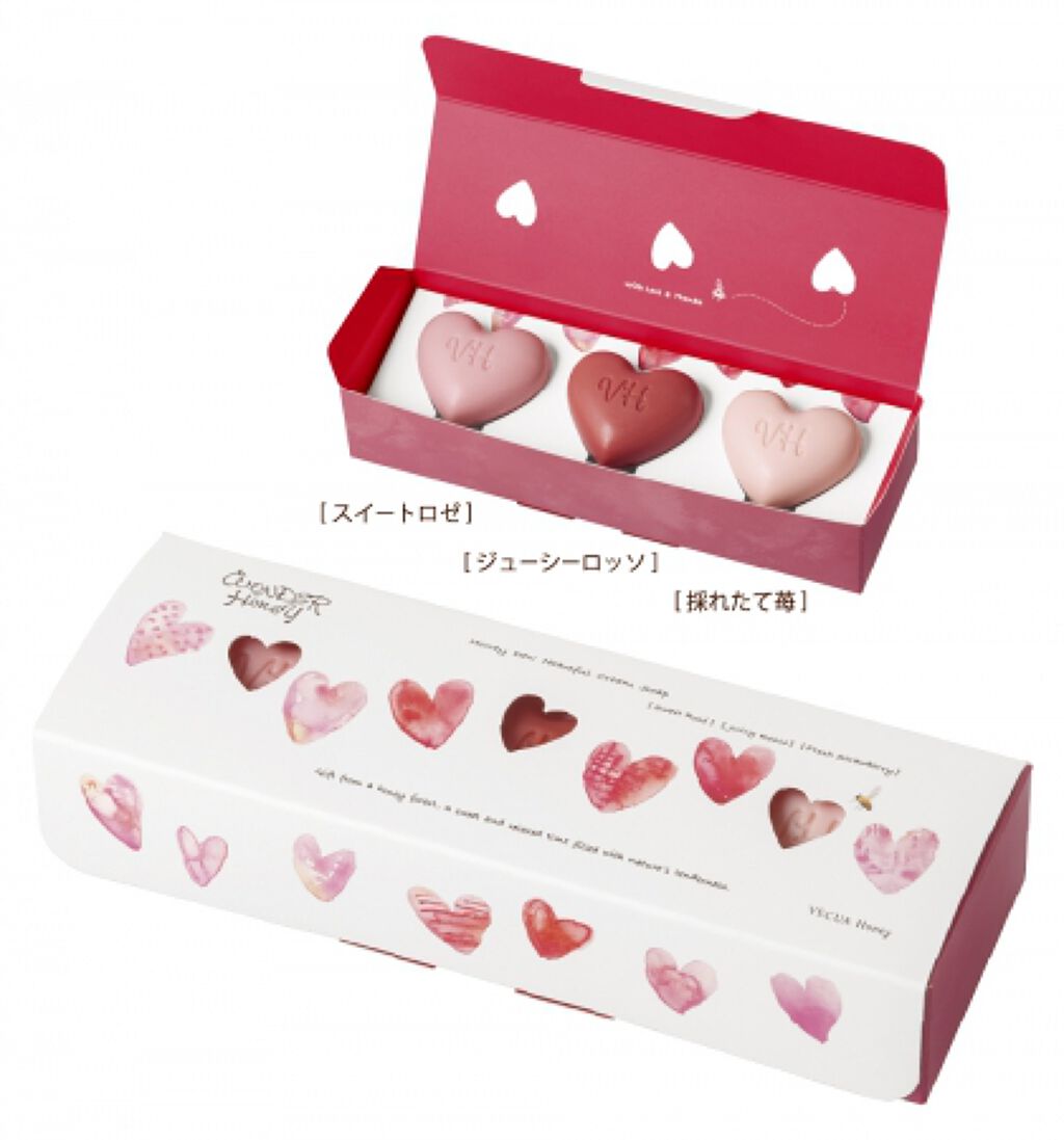ワンダーハニー ハートフルなクリームソープ ギフトボックス VECUA Honey