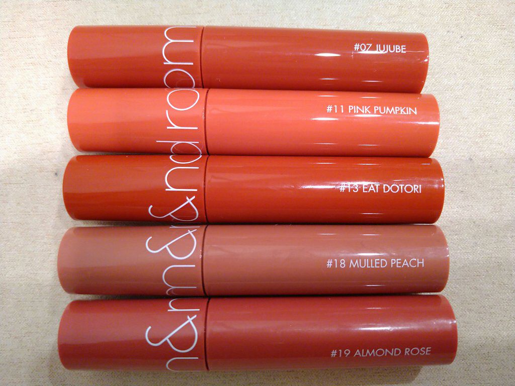 ジューシーラスティングティント/rom&nd/リップティントを使ったクチコミ（2枚目）