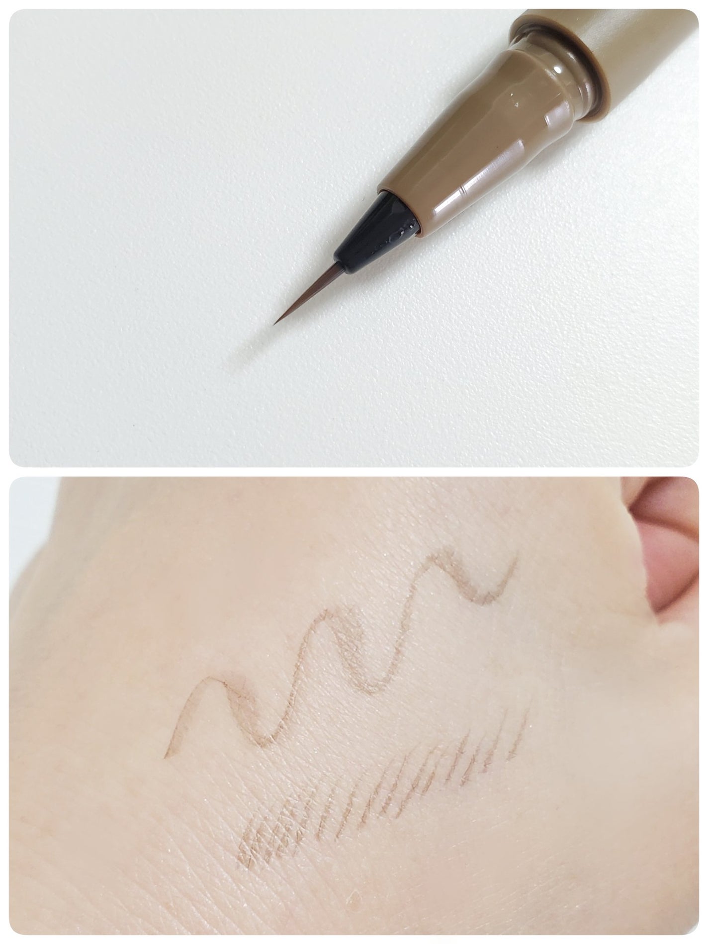 メディア リキットアイブロウAA/media/リキッドアイブロウを使ったクチコミ(2枚目)