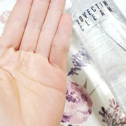 クリーン ロータスウォーターカーミングトナー/ロベクチン/化粧水を使ったクチコミ(2枚目)