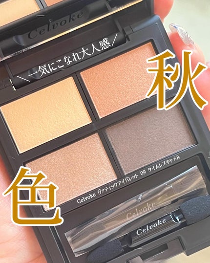 セルヴォーク ヴァティック アイパレット/Celvoke/アイシャドウパレットを使ったクチコミ(1枚目)