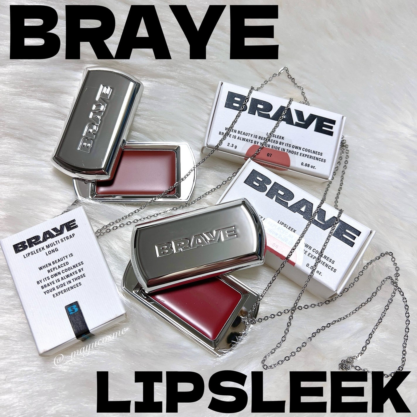 BRAYE LIPSLEEK/BRAYE/口紅を使ったクチコミ(1枚目)