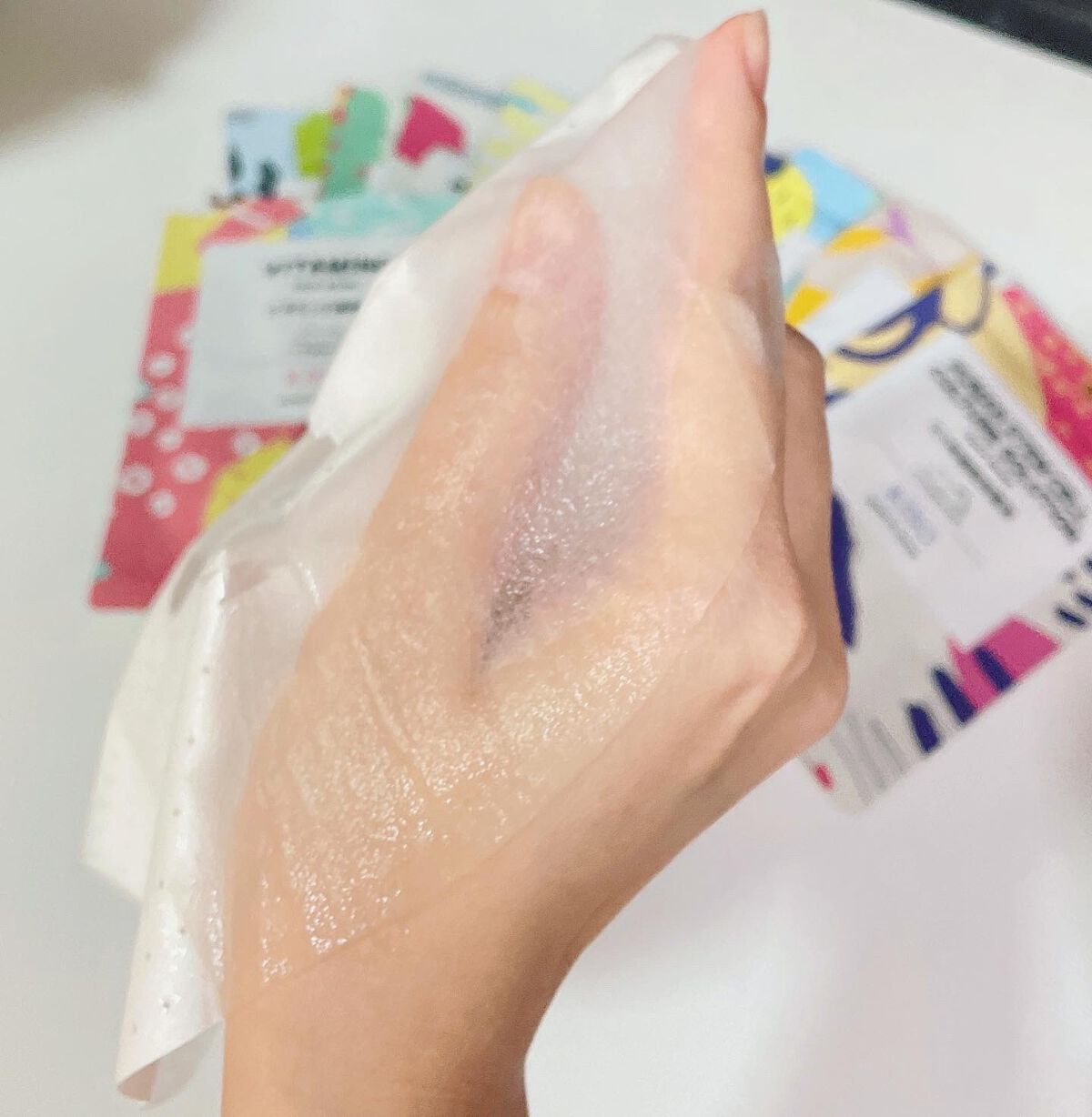 フェイスマスク 【しっかり実感30枚セット】/KISO/シートマスク・パックを使ったクチコミ(5枚目)