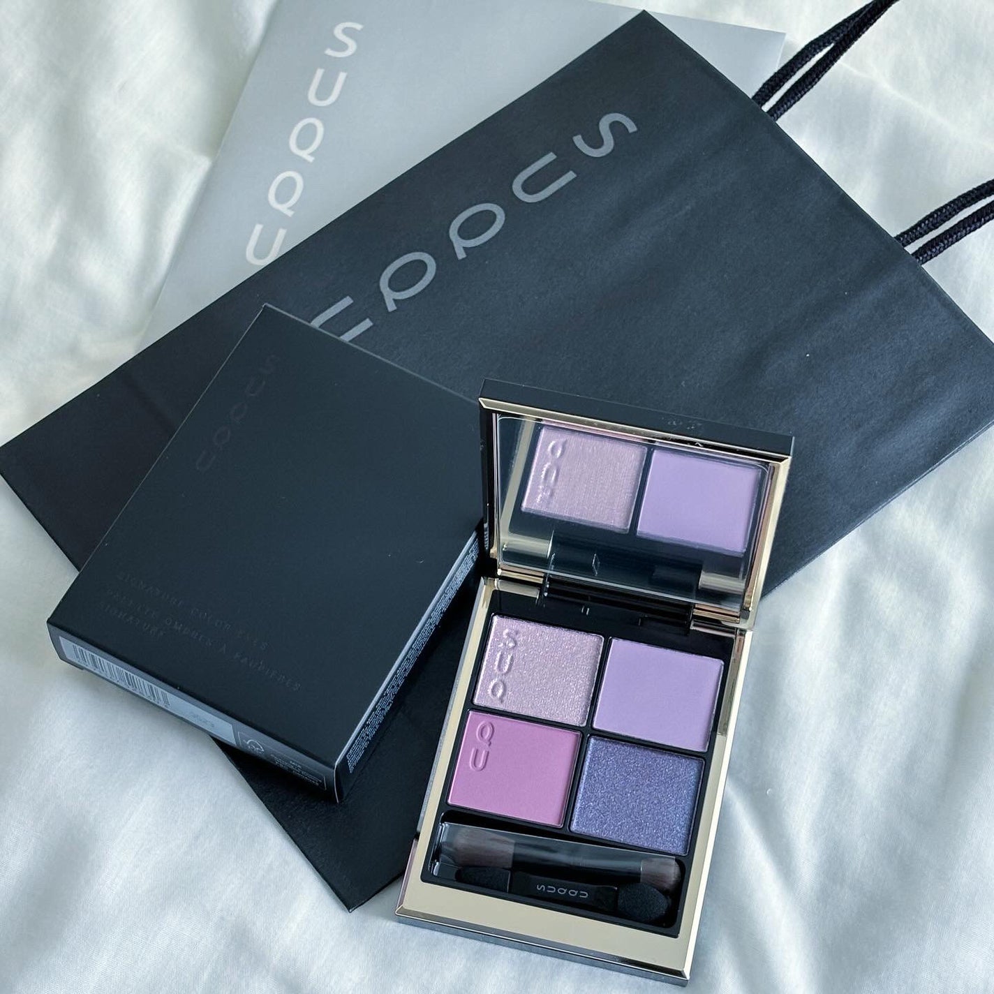 シグニチャー カラー アイズ/SUQQU/アイシャドウパレットを使ったクチコミ(2枚目)