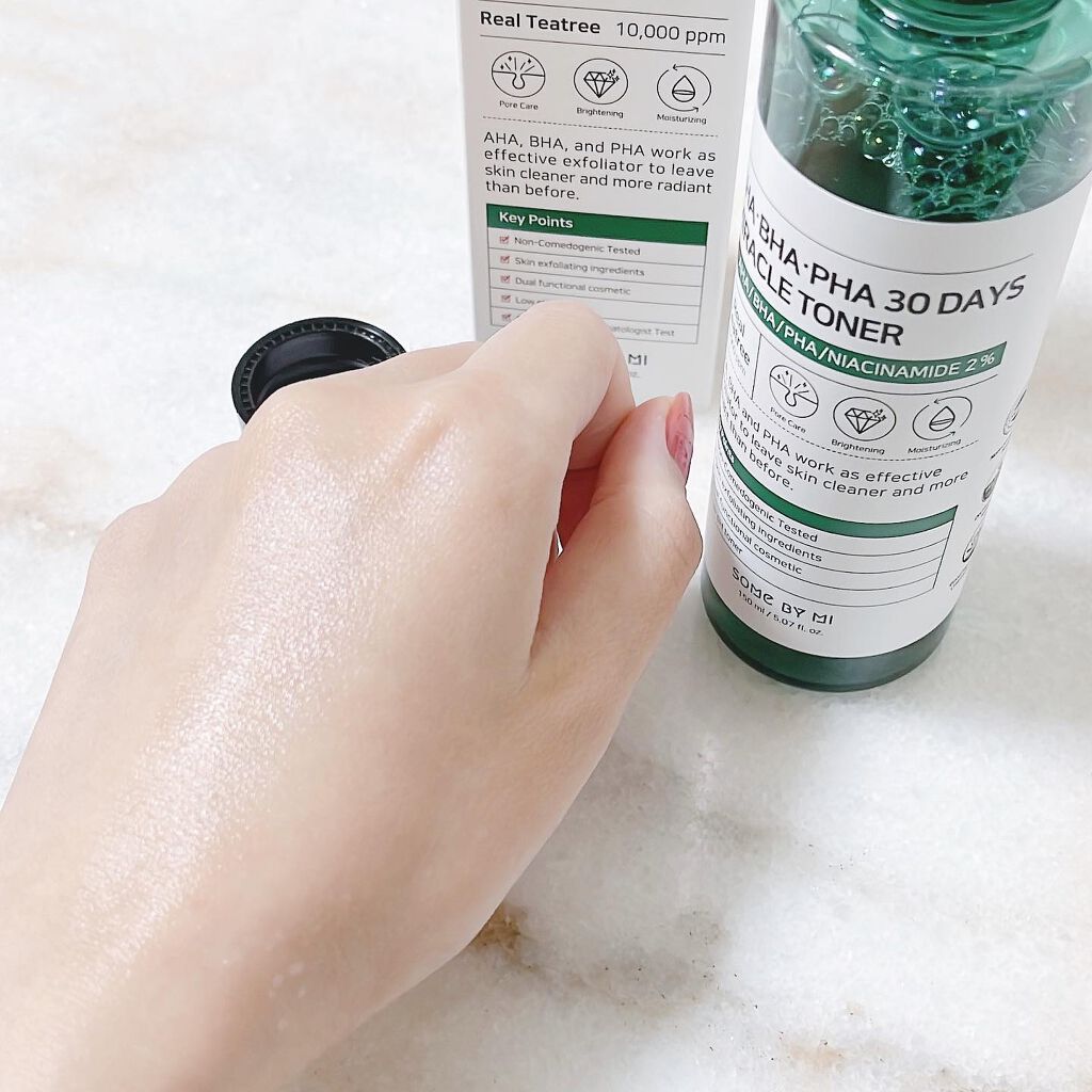 AHA·BHA·PHA 30デイズミラクルトナー/SOME BY MI/化粧水を使ったクチコミ(3枚目)