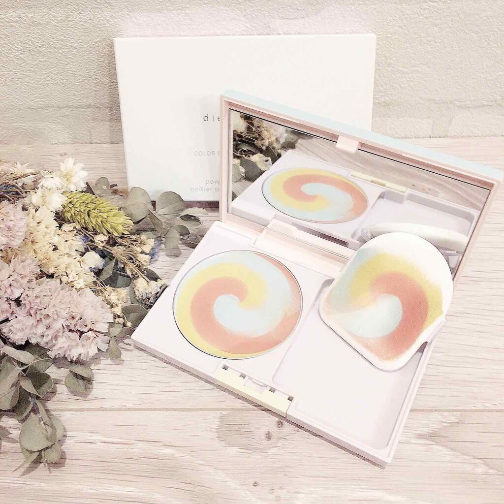 カラーブレンドグローファンデーション N3/ディエム クルール/クリーム・エマルジョンファンデーションを使ったクチコミ（3枚目）