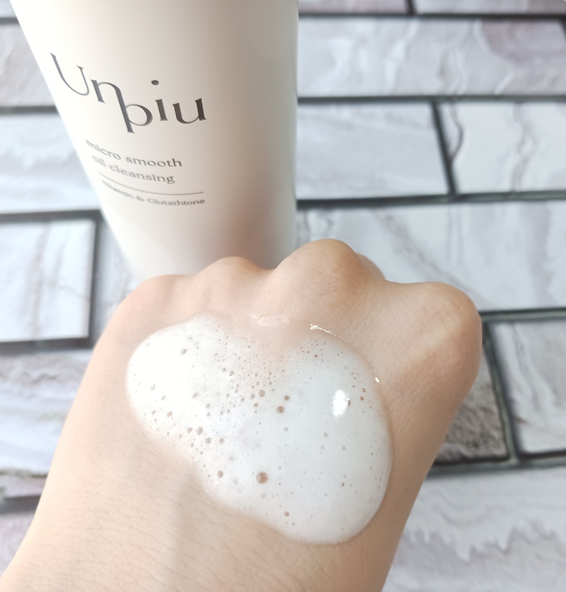 アンピュ 炭酸 オイルクレンジング/Unpiu/オイルクレンジングを使ったクチコミ（3枚目）