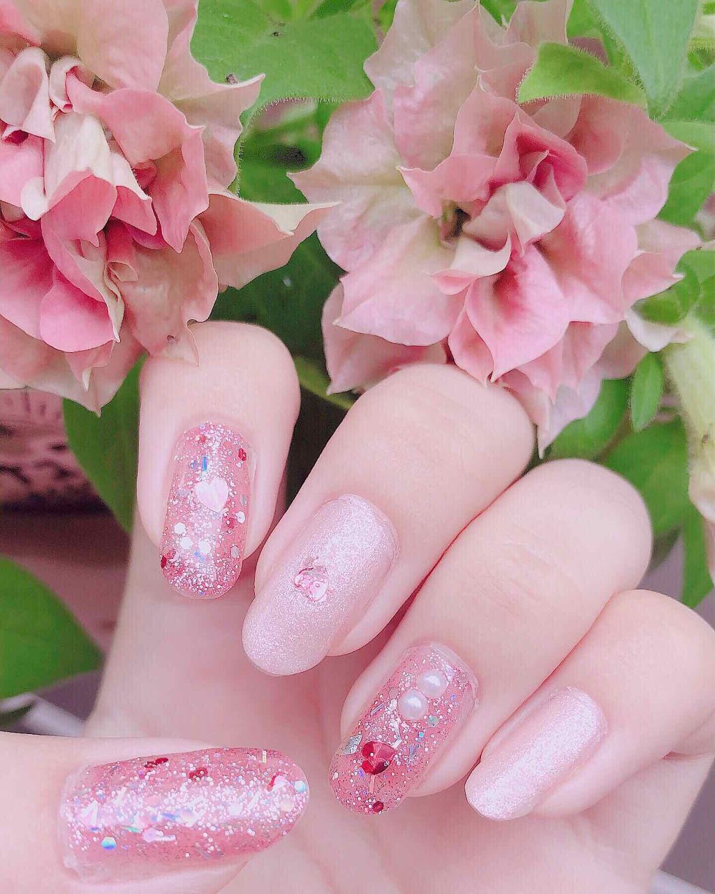 ITGグリッターネイル/DAISO/マニキュアを使ったクチコミ（2枚目）