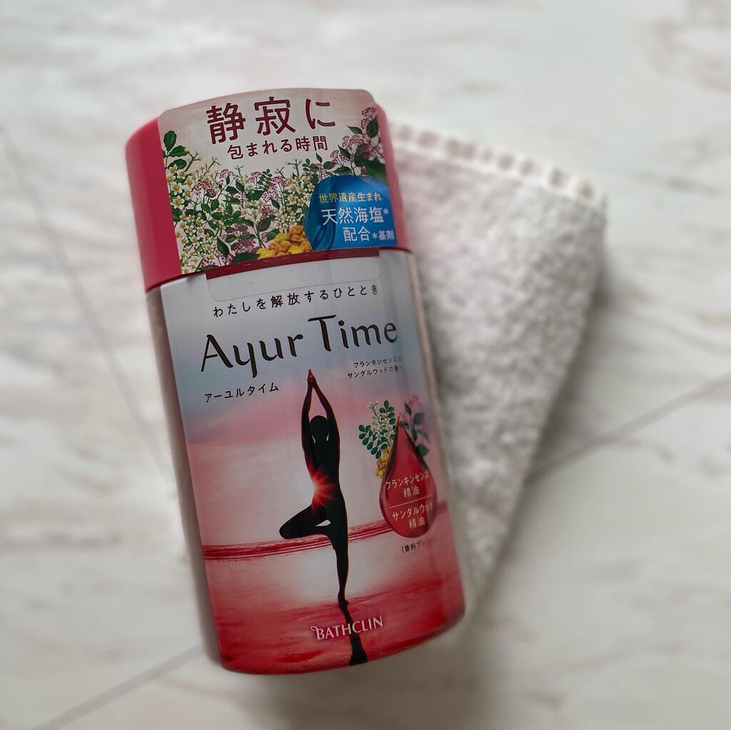 Ayur Time(アーユルタイム)/アーユルタイム/無機塩系入浴剤を使ったクチコミ(1枚目)