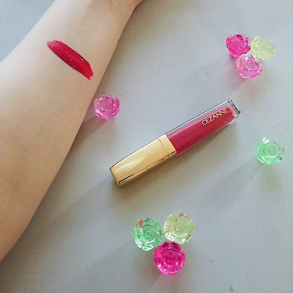 カラーティントリップ/CEZANNE/リップティントを使ったクチコミ（2枚目）