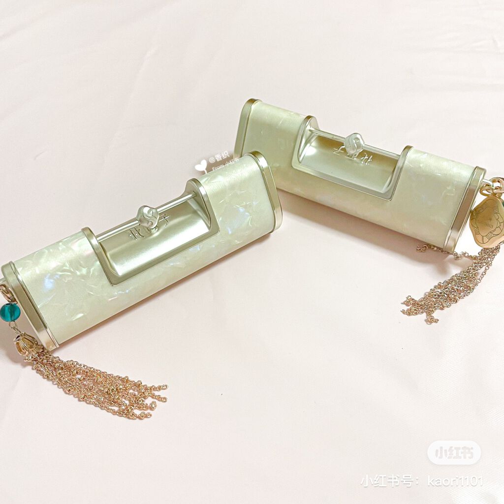 百花同心錠 彫刻リップ/花西子/口紅を使ったクチコミ(8枚目)