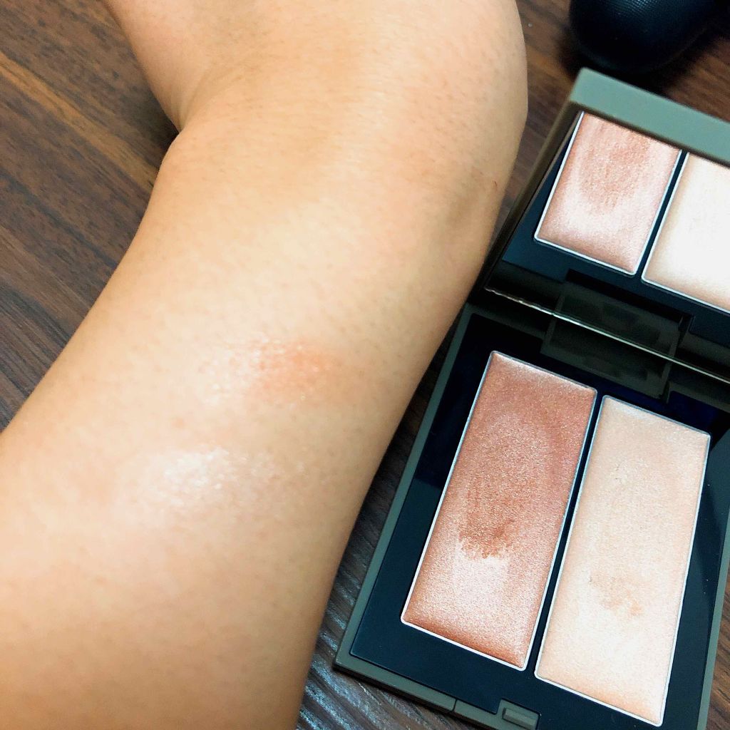 THREE シマリング グロー デュオ/THREE/クリームハイライトを使ったクチコミ(2枚目)