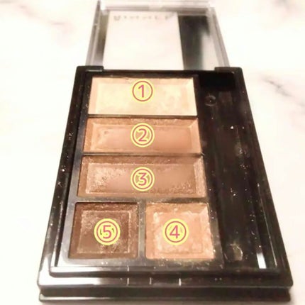 ショコラスウィート アイズ/リンメル ロンドン/アイシャドウパレットを使ったクチコミ(4枚目)