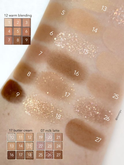 シャドウパレット/dasique/アイシャドウパレットを使ったクチコミ(5枚目)