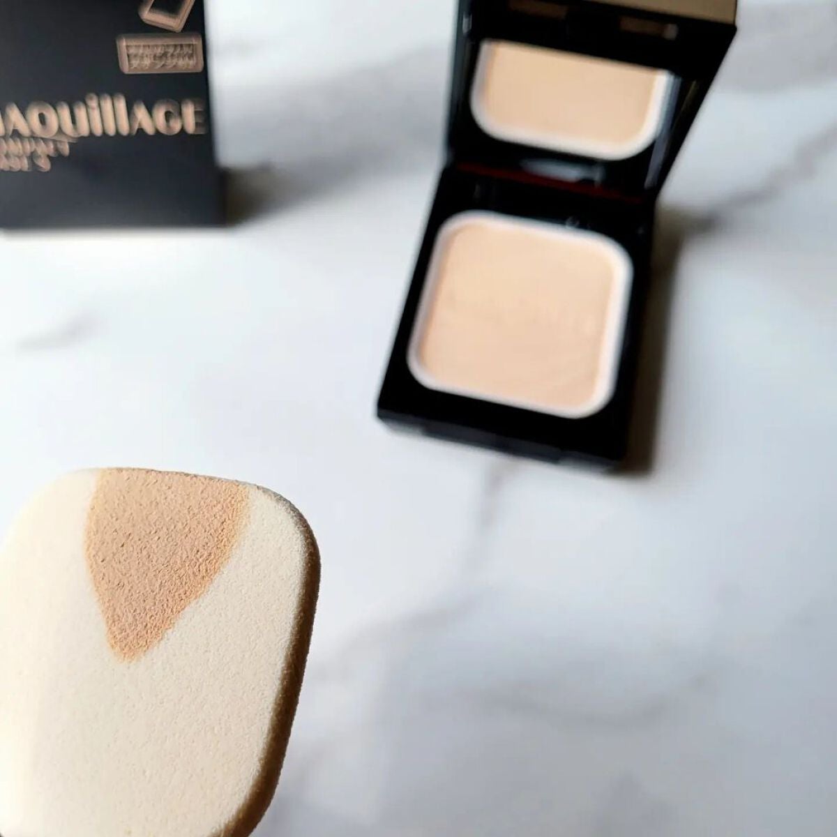 ドラマティックパウダリー EX/マキアージュ/パウダーファンデーションを使ったクチコミ(3枚目)