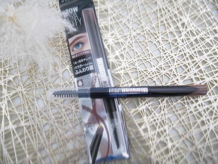 ファッションブロウ パウダーインペンシル N/MAYBELLINE NEW YORK/アイブロウペンシルを使ったクチコミ(2枚目)