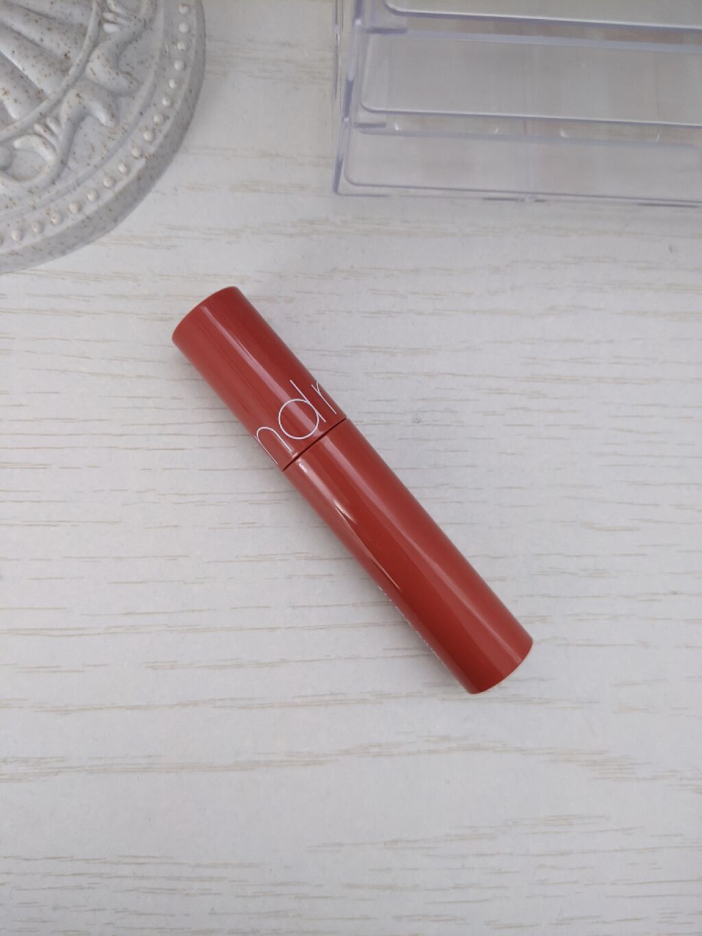 ジューシーラスティングティント/rom&nd/リップティントを使ったクチコミ（1枚目）