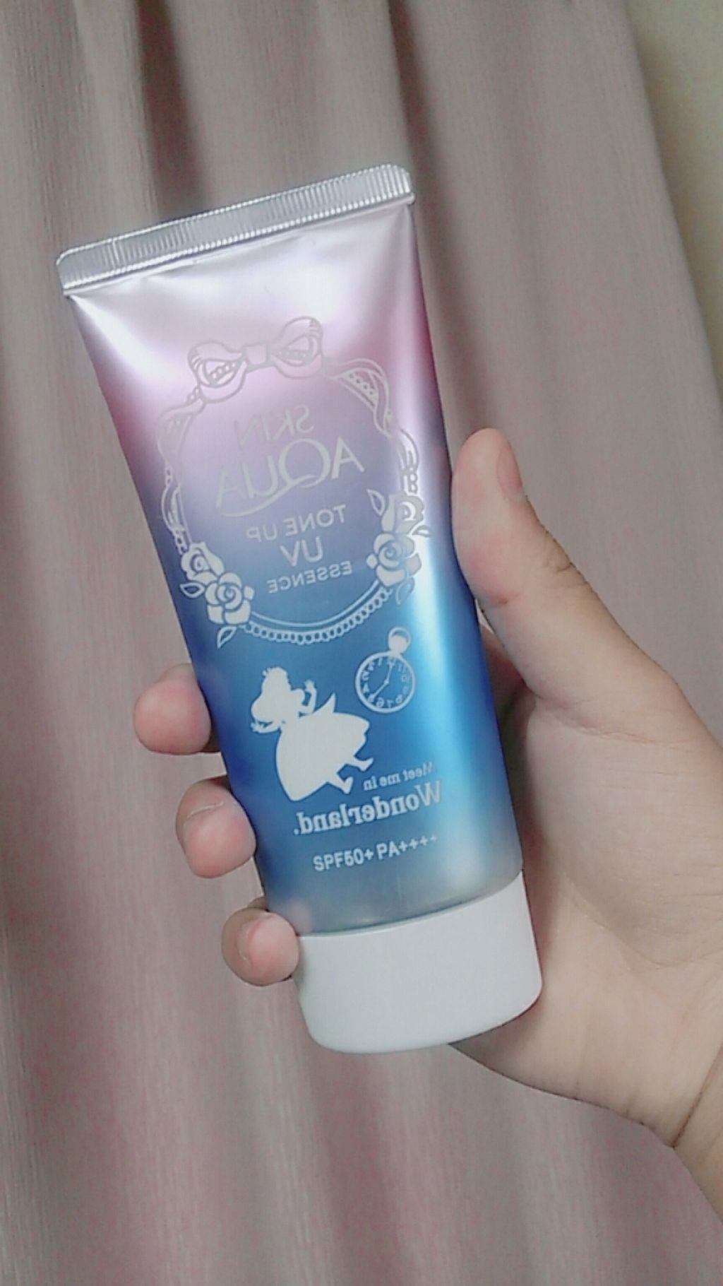 スキンアクア トーンアップUVエッセンス/スキンアクア/日焼け止めクリームを使ったクチコミ(2枚目)