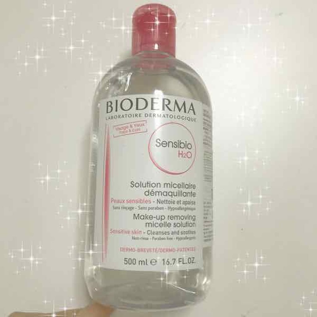 サンシビオ エイチツーオー D/ビオデルマ/クレンジングウォーターを使ったクチコミ（1枚目）