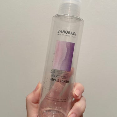 ミルクシスル リペアトナー/BANOBAGI/化粧水を使ったクチコミ（1枚目）
